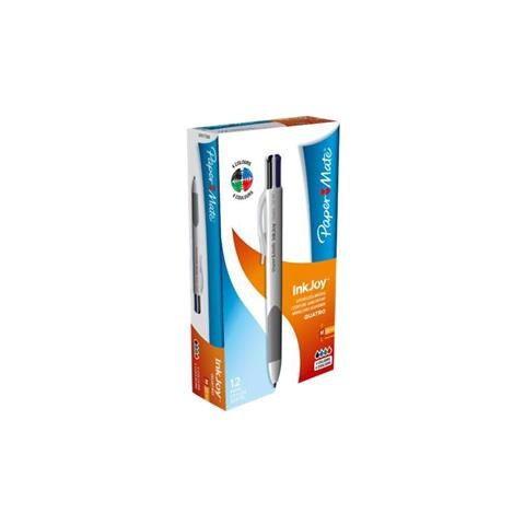 Penna a Sfera Inkjoy Quatro Confezione a 12 Pezzi - Foto 2