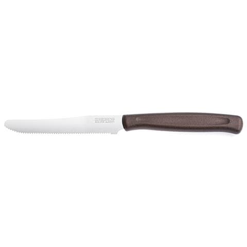 Coltello da Tavola 6 Pezzi Colore Marrone - Foto 1