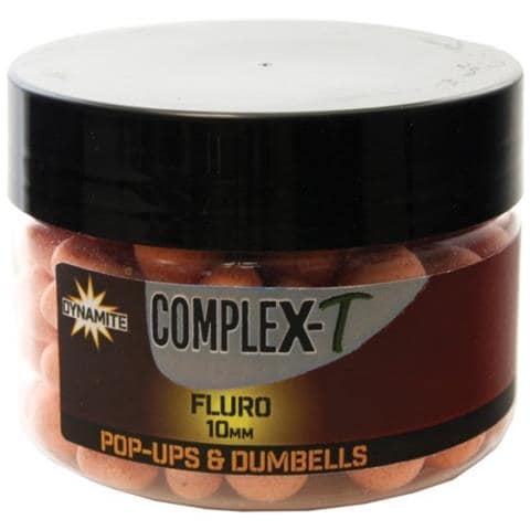Boilies Fluro Pop-ups Complex-t 10 Mm Unica Rosa - Foto 1