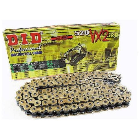 533071102 D. i. d. Catena Trasmissione 520vx2 Gold / black M 110 Rivetto - Foto 1