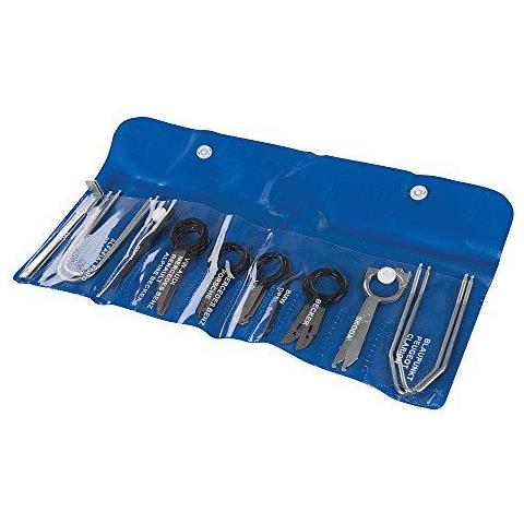 Kit Di Utensili Per La Rimozione Delle Autoradio In Acciaio Silverline 20 Pz - Foto 2
