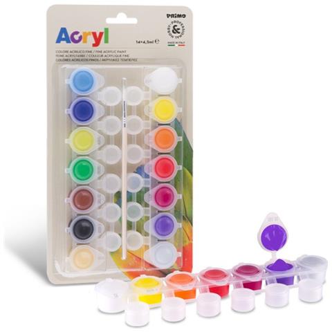 Cf14colori Acrilici X 4ml + Pennell - Foto 1