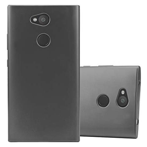 Custodia Compatibile Con Sony Xperia L2 In Grigio Metallico - Coperchio Protettivo In Silicone Tpu Flessibile - Foto 1
