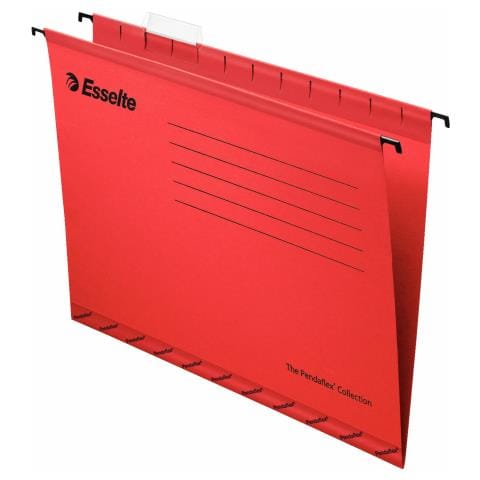 elte Pendaflex Cartella Sospesa E Accorio A4 Cartoncino Rosso 25 Pezzo[ i] (elte Classic Suspension File A4 Red Pk25)  - Foto 1
