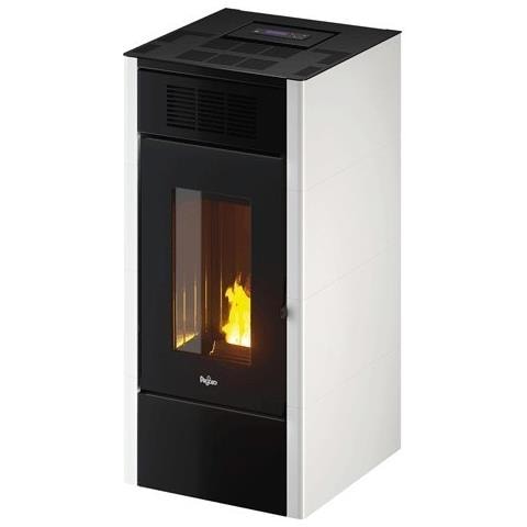 Stufa a Pellet Saba14 W Colore Bianco - Foto 1