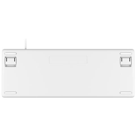 K835 TKL Mechanical Keyboard tastiera USB Nordic Bianco, Argento - Foto 2