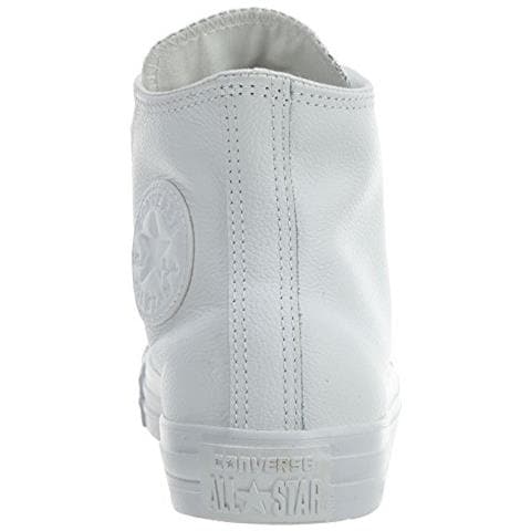 Converse Ctas Mono Hi Cuir, Sneaker Unisex - Adulto, Bianco, 46 Eu - Foto 5