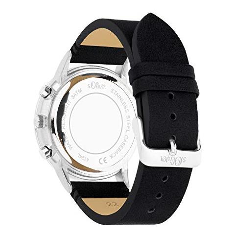Orologio Quarzo Analogico Uomo Con Cinturino In Pelle Finta So-4124-lc - Foto 2