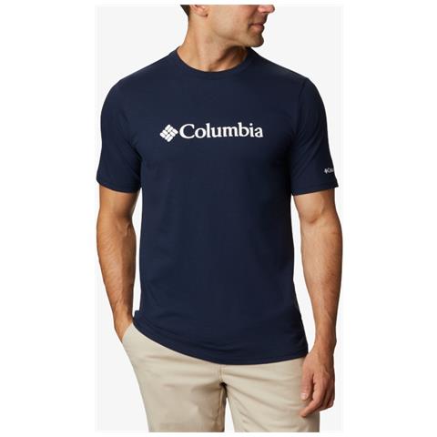 Csc Basic Logo Ss Tee, Uomo, Granata, Maglietta, Numero: L Eu - Foto 1