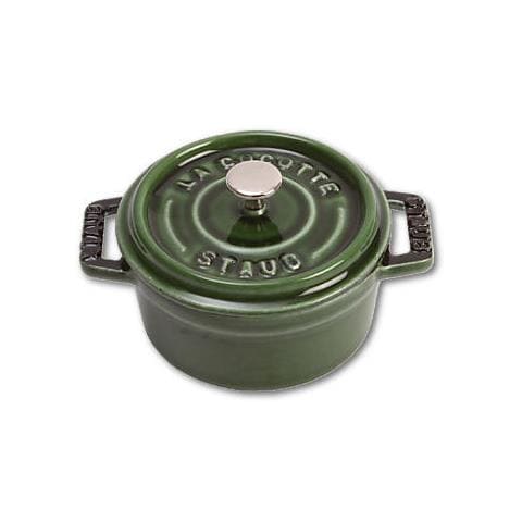 Cocotte Mini in Ghisa con Coperchio Colore Verde - Foto 1
