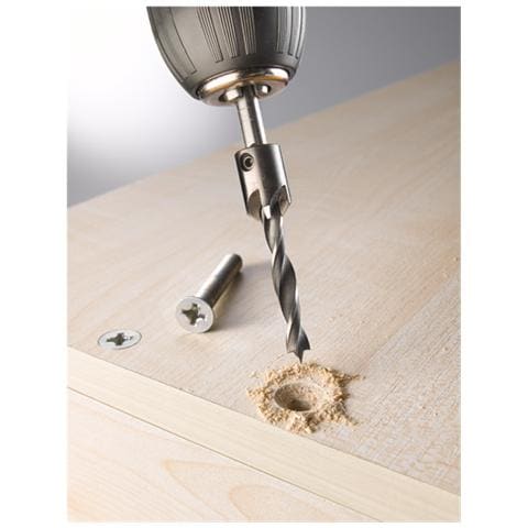 513050, Drill, Set di punte per trapano, Legno, High-Speed Steel (HSS) , Nero, Blister - Foto 3