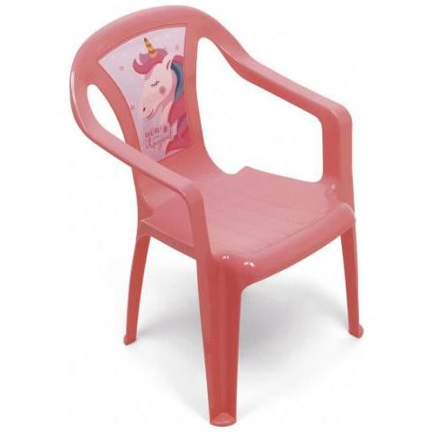 Seggiolone Unicorno 51 X 36,5 Cm Polipropilene Rosa - Foto 1
