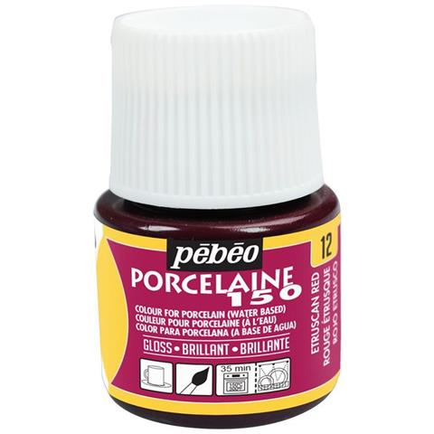 Idropittura Lucida Per Porcellana - Rosso Etrusco - 45 Ml - Foto 1