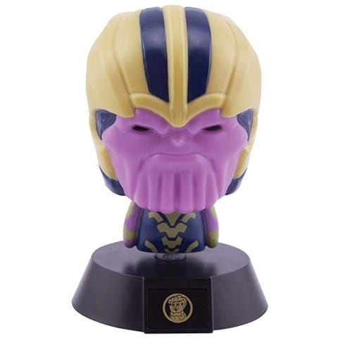 Thanos - Icona - Avengers - - Lampada - Lamp - Light - Led - Usb - Batterie - 11 Cm - Pvc - Foto 1