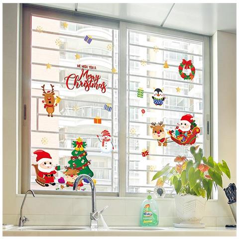 Confezione Da 2 Adesivi Motivo Natalizio - Foto 2