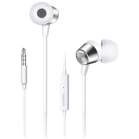 Oppo Auricolare Originale Stereo In-ear Mh130 Jack 3,5mm White Bulk - Foto 2