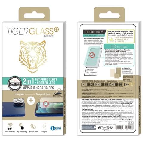 Pack Proteggifotocamera In Vetro Temperato Per Iphone 13 Pro, Trasparente - Foto 2