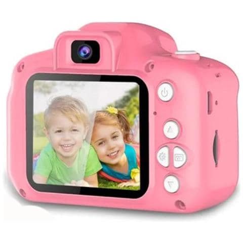 Macchina Fotografica Digitale Per Bambini Easyclick Leggera, Rosa - Foto 1