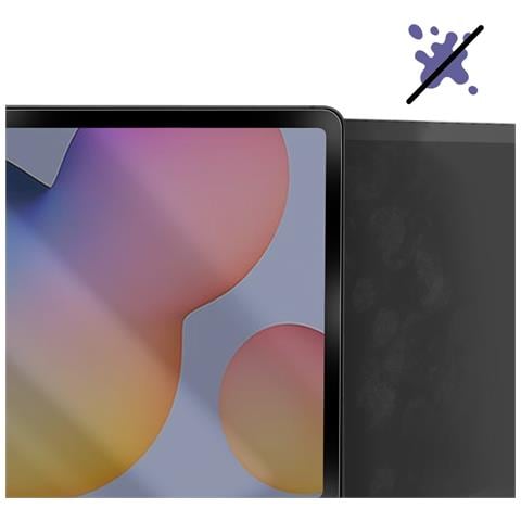 Proteggischermo Per Samsung Tab S6 Lite E S6 Lite 2022 Riutilizzabile, Nero - Foto 2