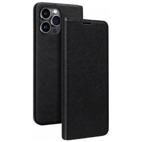 Custodia Protettiva Folio Per Iphone 15 Pro Max, Nero - Foto 1