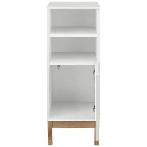 Mirza Mobile Ad 1 Anta In Truciolare Bianco - Foto 3