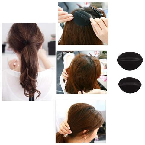 Set Da 32 Accessori Per Capelli A Ciambella Brown - Foto 2