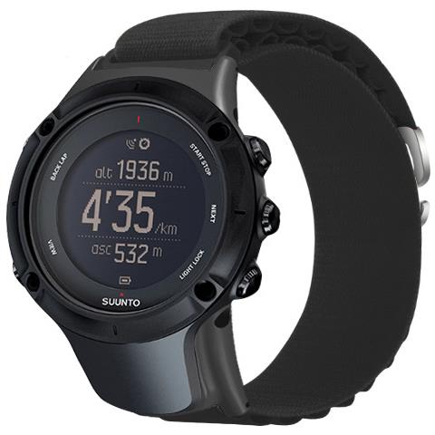 Sostituzione Cinturino In Nylon Per Suunto Ambit 3 Black - Foto 2