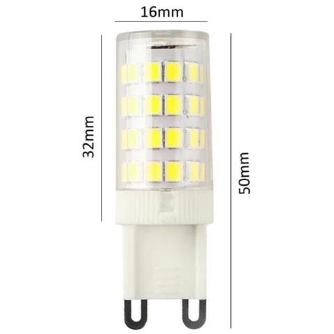 2 X Lampadina Led G9 4 W = 48 W Luce Bianca 6500k Per Lampadario Applique - Foto 5