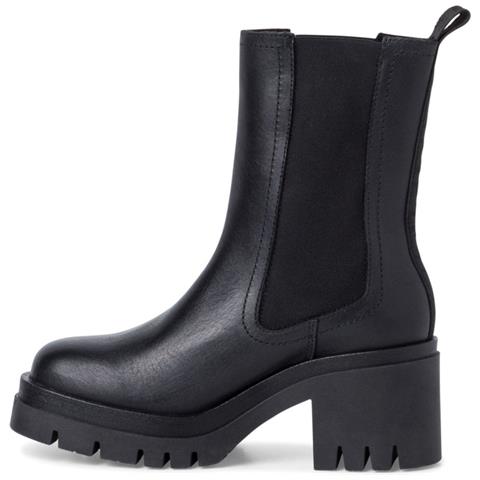 Black Casual Closed Booties Stivaletti Pelle Scarpe Donna Nero Eu 36, 1-25497-29 003 - Foto 3