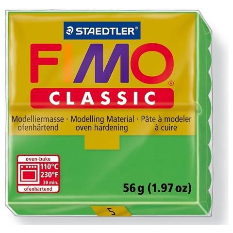 Fimo Classic - Pasta Modellabile Sintetica 56gr Verde 5 - Foto 1