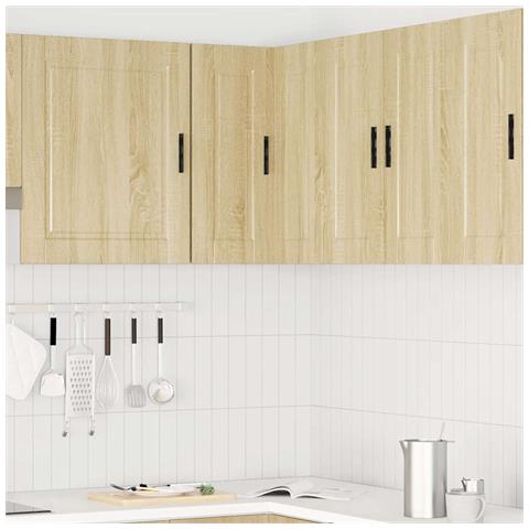 Pensile Da Cucina Ad Angolo Porto Rovere Sonoma In Truciolato - Foto 3