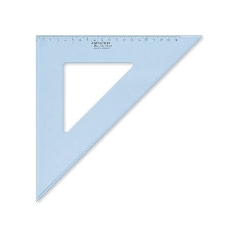 Mars 567 Righello da scrivania 310 mm Plastica Blu, Trasparente 1 pz - Foto 2