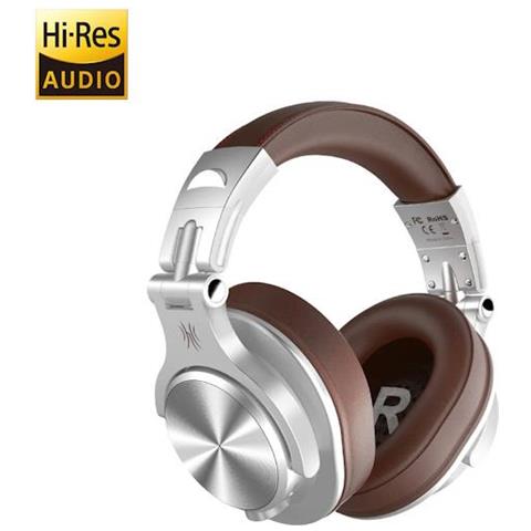 Fusion A70 Hi-Res Cuffie DJ Wireless e c /Cavo Silver /Brown - Foto 1