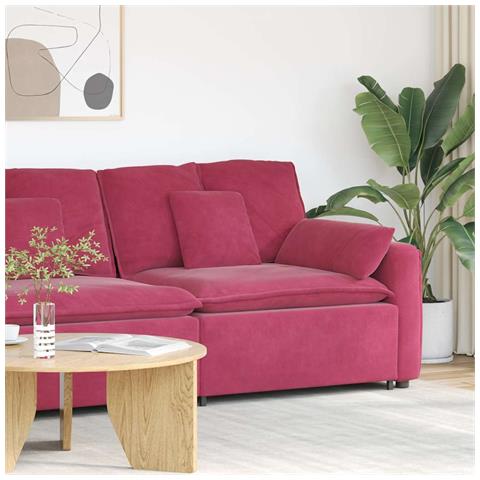 Modulo Terminale Bracciolo Divano Modulare con Cuscini 100 cm - Foto 2