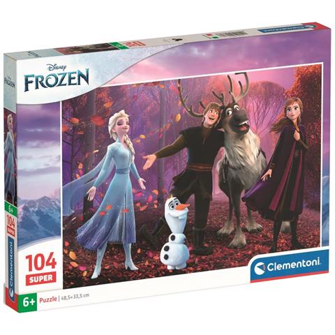 Puzzle 104 Pezzi Maxi Frozen - Foto 1