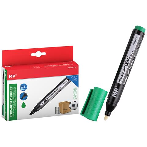 Pack 12 Marker Permanenti Verde - Foto 1