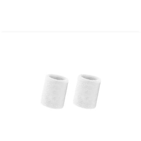 Set Fascia E Polsini Sportivi - Traspirante, Assorbi-sudore E Confortevole White - Foto 4