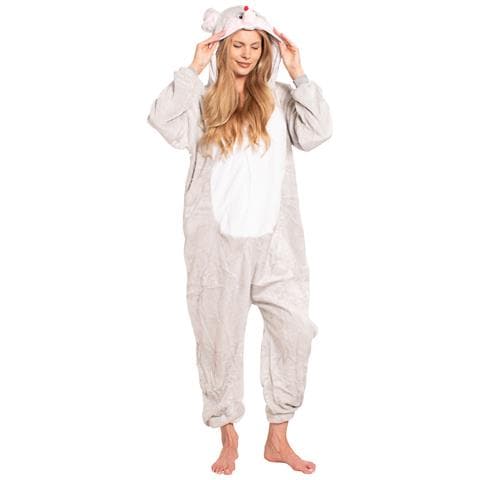 Pigiama Da Donna Tuta Kigurumi Onesie Costume Topolino Mouse 155-165 Cm M - Foto 8