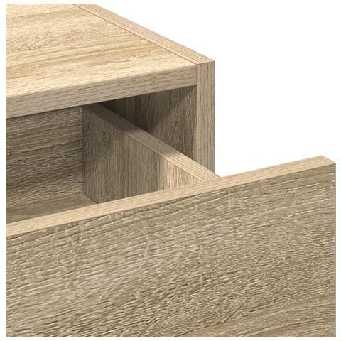 Toeletta a Muro Rovere Sonoma 100x40x70 cm - Foto 9