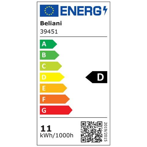 Lampada Da Parete A Led Sambre Metallo Oro Nero - Foto 8
