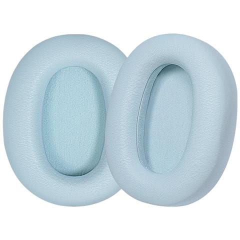 Cuscinetti Auricolari Di Ricambio In Pelle Proteica Compatibili Con Cuffie Edifier W830nb - Confezione Da 2 Blue - Foto 2