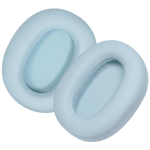 Cuscinetti Auricolari Di Ricambio In Pelle Proteica Compatibili Con Cuffie Edifier W830nb - Confezione Da 2 Blue - Foto 3