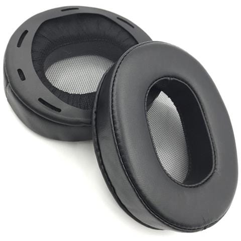 2 Cuscinetti Auricolari In Pelle Di Agnello Compatibili Con Cuffie Sony Mdr-1a/1adac - Cuscinetti Di Ricambio Black - Foto 4