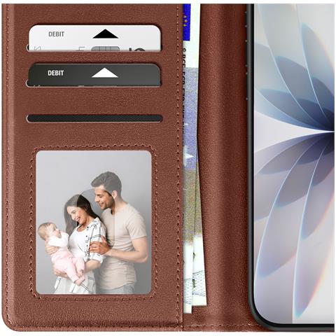 Custodia A Portafoglio Per Iphone 17 In Pelle Premium Con Funzione Stand - Foto 5