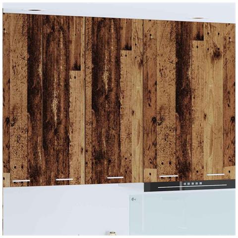 Armadio pensile con porta Riga Legno vecchio 40 x 31 x 100 cm - Foto 2