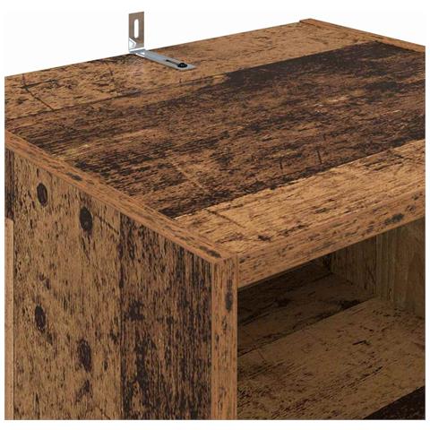 Mobile TV Legno vecchio 160 x 35 x 55 cm Legno multistrato - Foto 9