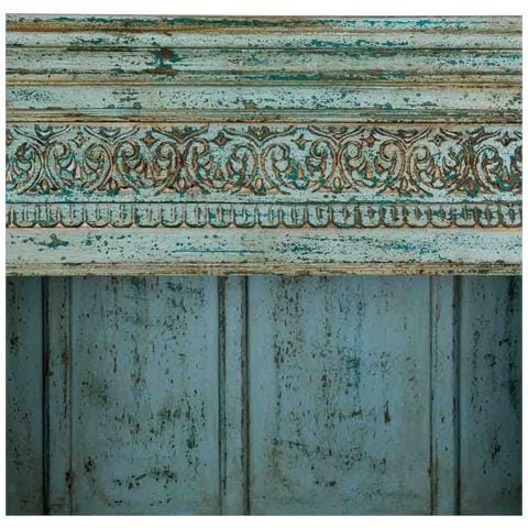 Libreria In Legno Blu 100x40x180 - Foto 8