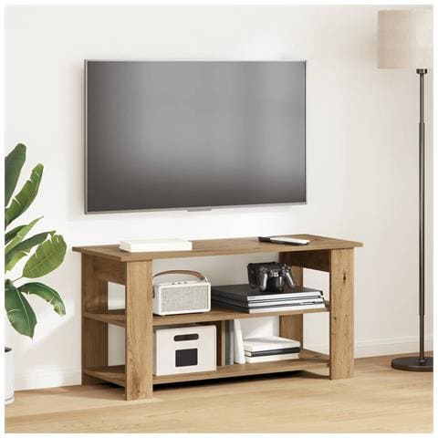 Supporto TV Rovere artigianale 100 x 40 x 50 cm - Foto 2