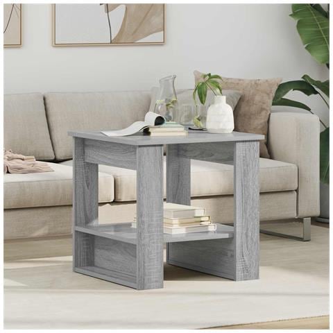 Tavolino da salotto Grigio Sonoma 51 x 50 x 50 cm - Foto 2