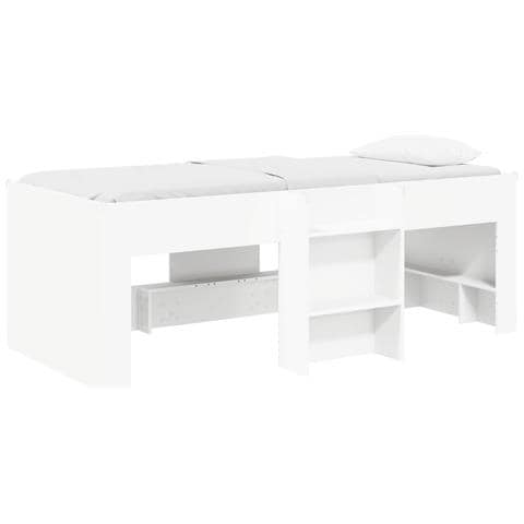 Letto Alto per Bambini 2 pcs Bianco 193 x 96,1 x 68,5 cm - Foto 1